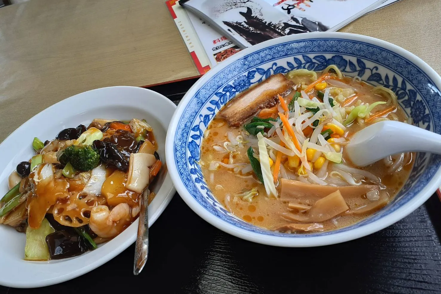 山形はかみのやま温泉駅近くの中華料理
